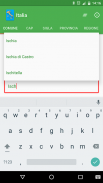 Italia - Comuni, CAP, Province screenshot 1
