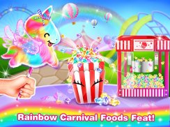 Unicorn Fair Food Maker – Yummy Carnivals Treats screenshot 1