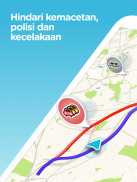 Waze - GPS & Lalu Lintas Live screenshot 5