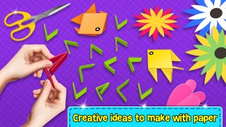 Paper craft Master : Relaxing DIY Art Game screenshot 1