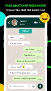 Fake Chat Maker - WhatsMock Chat Conversation screenshot 4