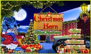 Christmas Barn Free New Hidden Object Games screenshot 1