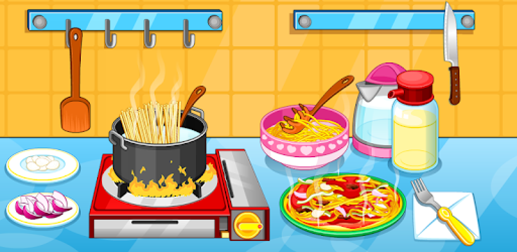 Cooking Spaghetti Maker Jogo -Jogue online no Y8.com