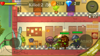 Zombie vs House Defender screenshot 13