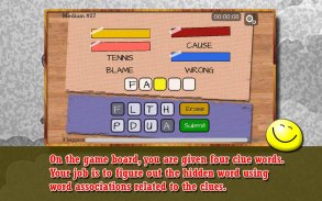 Four Word Association - Puzzle screenshot 3