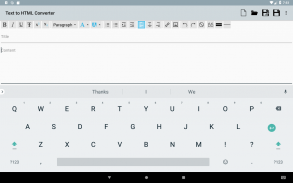 Text to HTML Converter screenshot 13