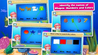 Mermaid Princess Pre K Games screenshot 1