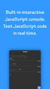 Code editor - Run JS, HTML, PHP and GitHub Client screenshot 5
