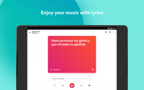 Musixmatch Lyrics Music Player screenshot 0