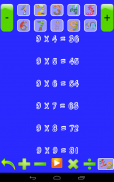 Times tables mathematics screenshot 0