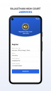 Rajasthan High Court eServices screenshot 2