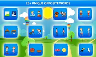 aprender palabras opuestas para niños screenshot 12