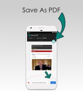 Save Website To PDF (for offline access) screenshot 1