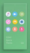 COLOR™ Theme | GREEN - Xperia screenshot 6