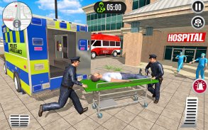 Police Ambulance Driving Games screenshot 5
