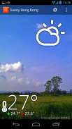Sunny HK -Weather&Clock Widget screenshot 4