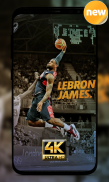 Lebron JAMES Wallpapers 4k HD : Basketball screenshot 2