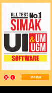 TES SIMAK UI UM UGM screenshot 0