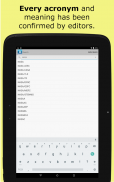Acronyms and Abbreviations screenshot 6