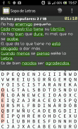 Sopa de letras - en español screenshot 2