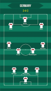 Football Squad Builder:  Strategy, Tactic, Lineup screenshot 1
