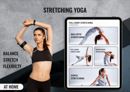 Stretching Yoga Exercise at Ho screenshot 10