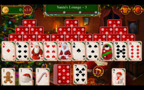 Santa's Christmas Solitaire TriPeaks screenshot 4