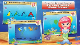 Meerjungfrau-Grade 1 Spiele screenshot 2