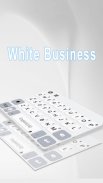 Classic Business White Keyboard Theme screenshot 2