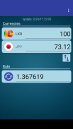 Japan Yen x Sri Lanka Rupee screenshot 2