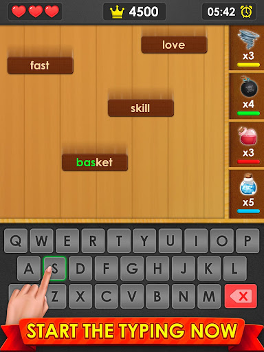 Word Game - Typing fun Race of words with friends APK for Android