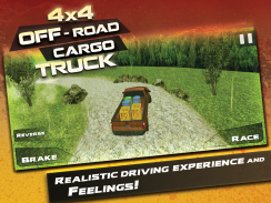 4x4 off-road Caminhão da carga screenshot 0