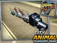 City Animal Transport Truck screenshot 9