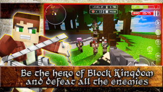 Titan Attack on Block Kingdom screenshot 3