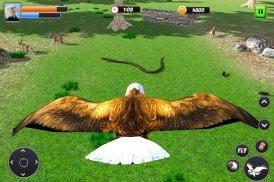 Eagle Simulator: Flying Bird Family Games screenshot 1