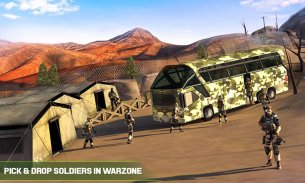 US Army Cargo Truck Transport Military Bus Driver screenshot 7