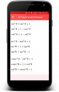 All Trigonometry Formula screenshot 1