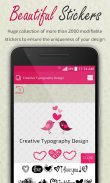 Creative Typography Design screenshot 1