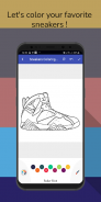 Sneakers Art Coloring Book screenshot 9