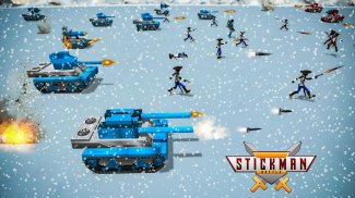 Ultimate Stickman Savaşı Simülatörü - Savaş Oyunu screenshot 1