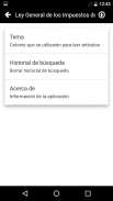 Ley de los Impuestos Generales screenshot 4