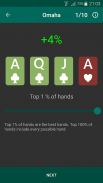 Poker Omaha Hand Trainer screenshot 4