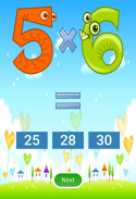 Multiplication games screenshot 4