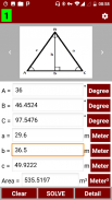 Triangle Calculator and Solver screenshot 5