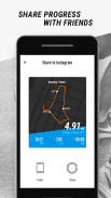 跑步教练 - GPS跑步追踪及训练计划. 1K, 3K, 5K, 10K, 马拉松 和 半程马拉松 screenshot 4