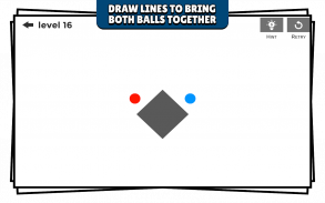 Draw Lines Physics Ball Puzzle screenshot 9