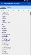 Turkmen-English Dictionary screenshot 6