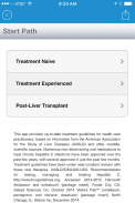 HCV Treatment Path screenshot 3