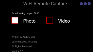 WiFi Remote Capture screenshot 2