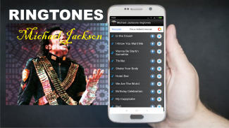 Michael Jackson ringtones screenshot 1